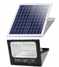 Proiector Solar Stradal 100W cu Telecomandă și Senzor de Mișcare, Lumină Rece 6500K, Acumulator Integrat, Clasa IP67
